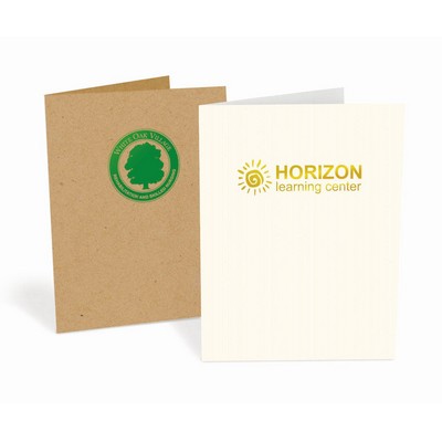Foil Stamped Pocket Folders - Designer Papers