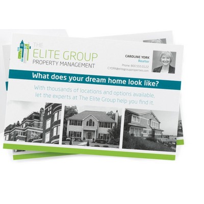 Full Color Large White 16 pt. C2S Postcards (1 Sided)
