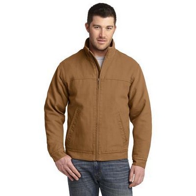 CornerStone® Washed Duck Cloth Flannel-Lined Work Jacket.