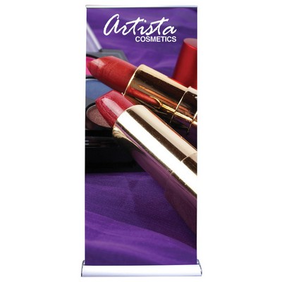 33.5" Contour Retractable - 80"h Super Flat Graphic Package