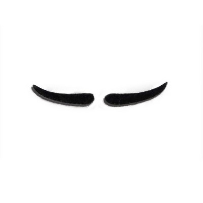 2 Piece Faux Mustache