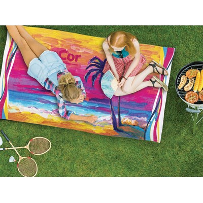 Digital Print Fiber-Reactive Towel (30"x 60" - 10.0# per dozen weight)