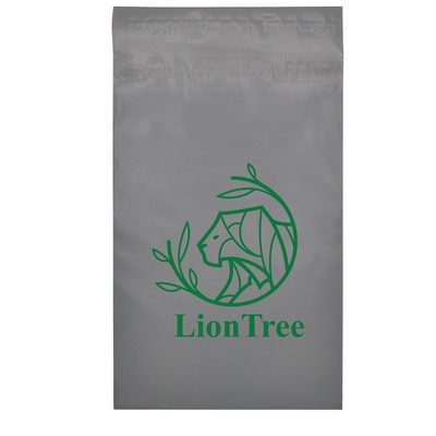 Gray Poly Mailer - 100% Recycled Content (7.5" x 10.5")