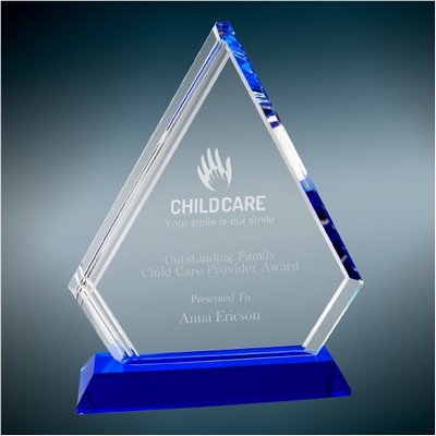 Master Diamond Crystal Award 8 3/4"H