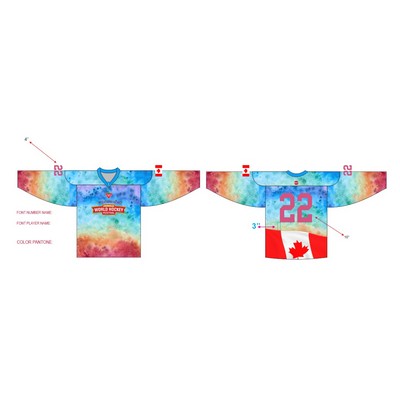 Ice Hockey Jerseys, Full Customization, Fully Sublimated and Cut and Sew/Tackle Twill/Embroidery