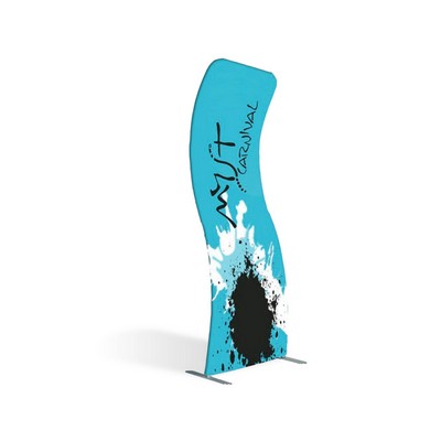 S Shape Fabric Banner - Hardware