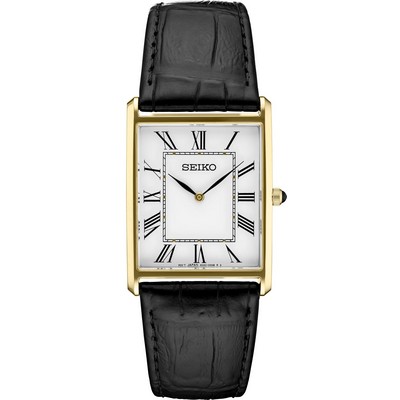 Seiko Men's Essential Solar Watch w/White Dial