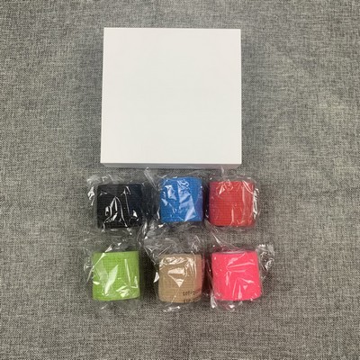 7-In-1 Self-Adhesive Elastic Bandage Roll Kit Into Top Cover Gift Box