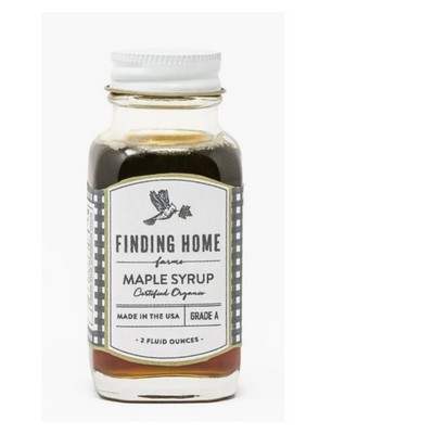 Mini Organic Maple Syrup: 2 Oz. Glass Bottle