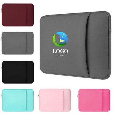 11" Laptop Sleeve Bag With Front Pocket