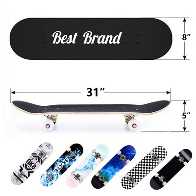 31" Longboard Skateboards - Mini Long Boards