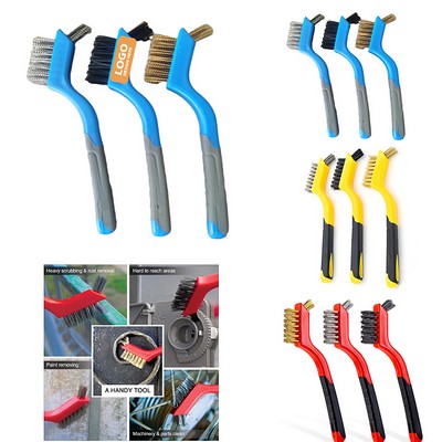 3Pcs Deep Cleaning Wire Brush Set