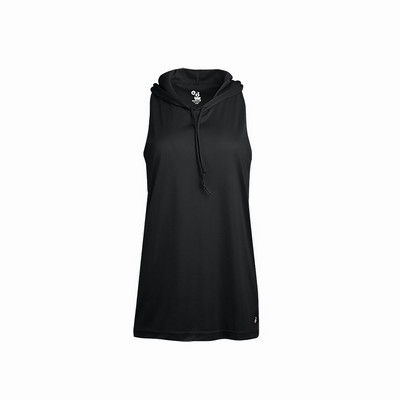 Badger Sport® B-Core Ladies Racerback Hooded Tank