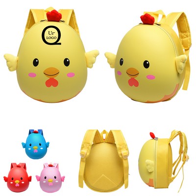 7.1 X 3.1 X 11" Hard Shell Children School Backpack