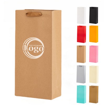 Paper Wine ,Tote Bag For Two Bottles