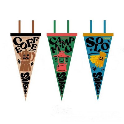Custom Camping Pennant Flags
