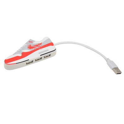 Sports - Shoe - Shaped USB Hub (1 - To - 3 Expansion Dock)