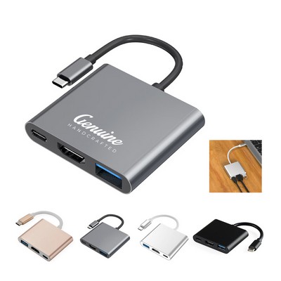 3" 1 Laptop Hub