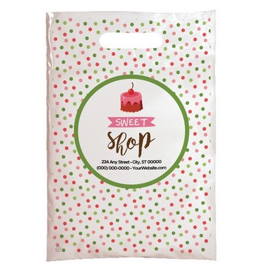 Christmas Scatter Design 1 Plastic Bag (12" x 15")