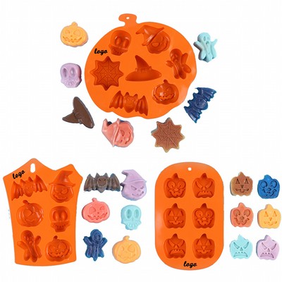 Halloween Silicone Mold for Candy, Chocolate, Cookies, Ice