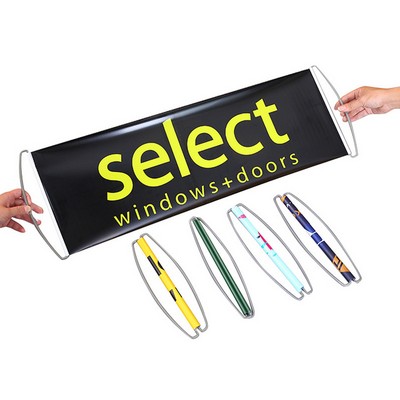 Retractable Hand Roller Banner