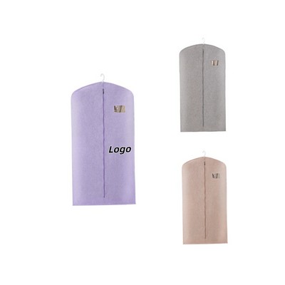 Heavy Duty Breathable Oxford Suit Garment Bag For Coat And Fur Storage