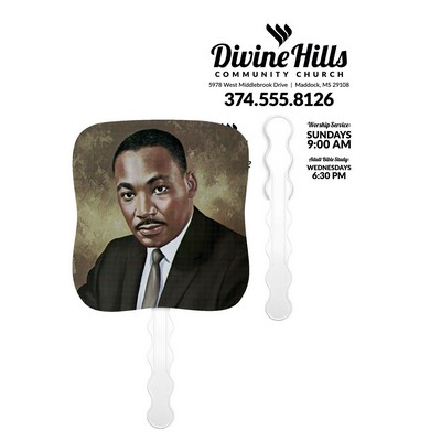Skinner & Kennedy® Dr. Martin Luther King, Jr. - Pictorial Fan