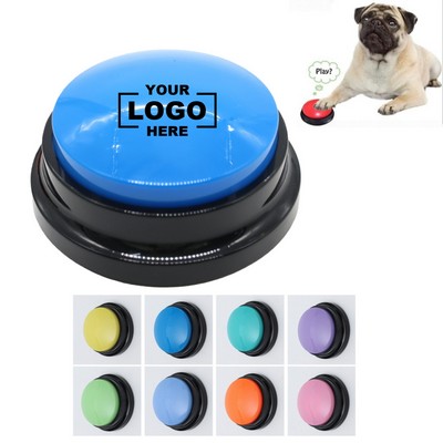 Interactive Voice Recording Button for Pets
