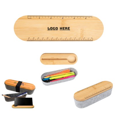 Bamboo Pen Box