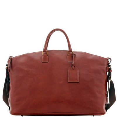 Dooney & Bourke Chestnut Brown Florentine Weekender Bag