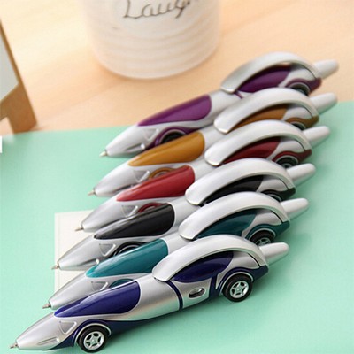 Ballpoint Pen,Funny Novelty Design Racing Car Shaped Ballpoint Pen Office Child Kid Toy Gift