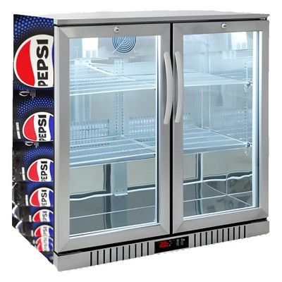210L Stainless Steel Undercounter Fridge