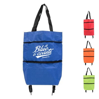 Collapsible Trolley Shopping Bag