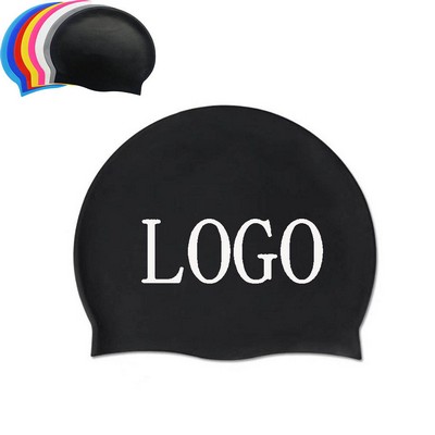 Unisex Adult Silicone Swimming Cap