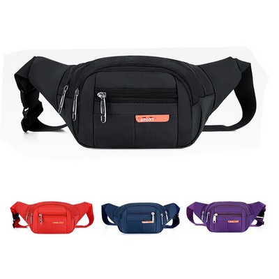 Zipper Cross Body Fanny Pack