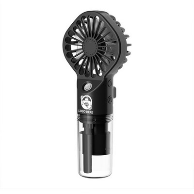 Portable Handheld Mist Fan with Adjustable Speed