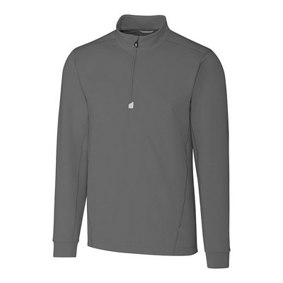 Cutter and Buck Traverse Stretch Quarter Zip Pullover Men's Big and Tall