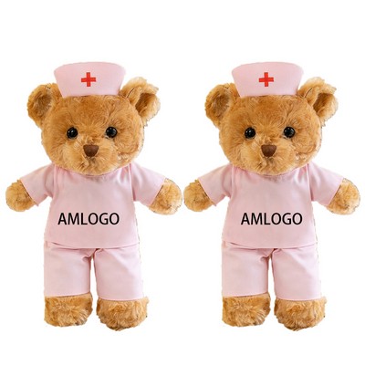 Cuddly Nurse Teddy Bear Plush Toy
