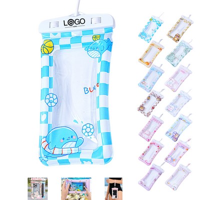 Cartoon Waterproof Phone Pouch