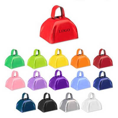 Custom Logo Metal Cowbell Noisemaker