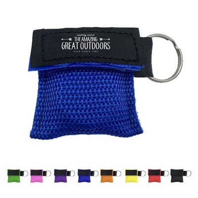 Portable CPR Face Mask Keychain