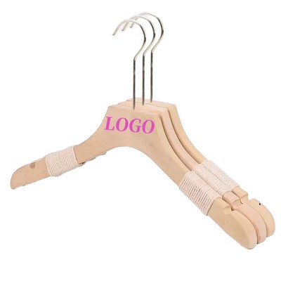 Non-Slip Wooden Hanger