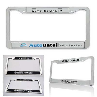 Stainless Steel Car License Plate Frame Cover