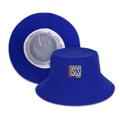 Wide Brim Sun Bucket Hat