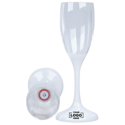 LED Glow Wine Flute Glasses