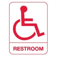 ADA Signage - Handicap Restroom (Copy Signs)