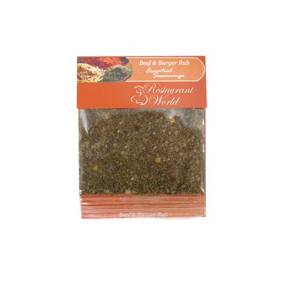 Gourmet Food Header Bags - Beef & Burger Spice Mix (1 Oz.)