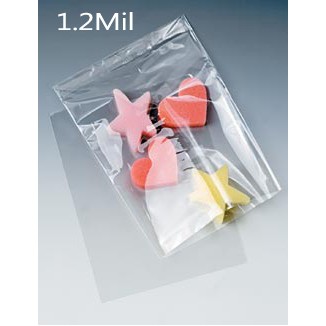 1.25 Mil Lay Flat Polyethylene Bag (10"x20")