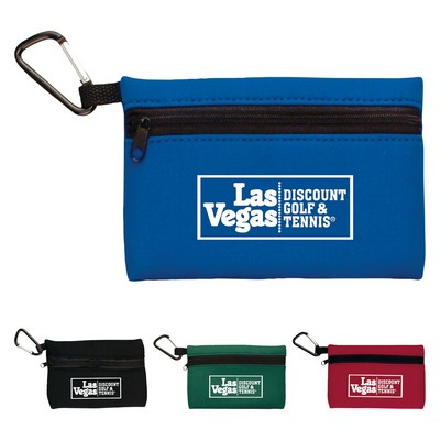 Neoprene Ditty Bag with Carabiner