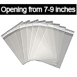 1.6 Mil Lip-N-Tape Bag w/7"-9" Opening (7 7/16"x7 1/4")